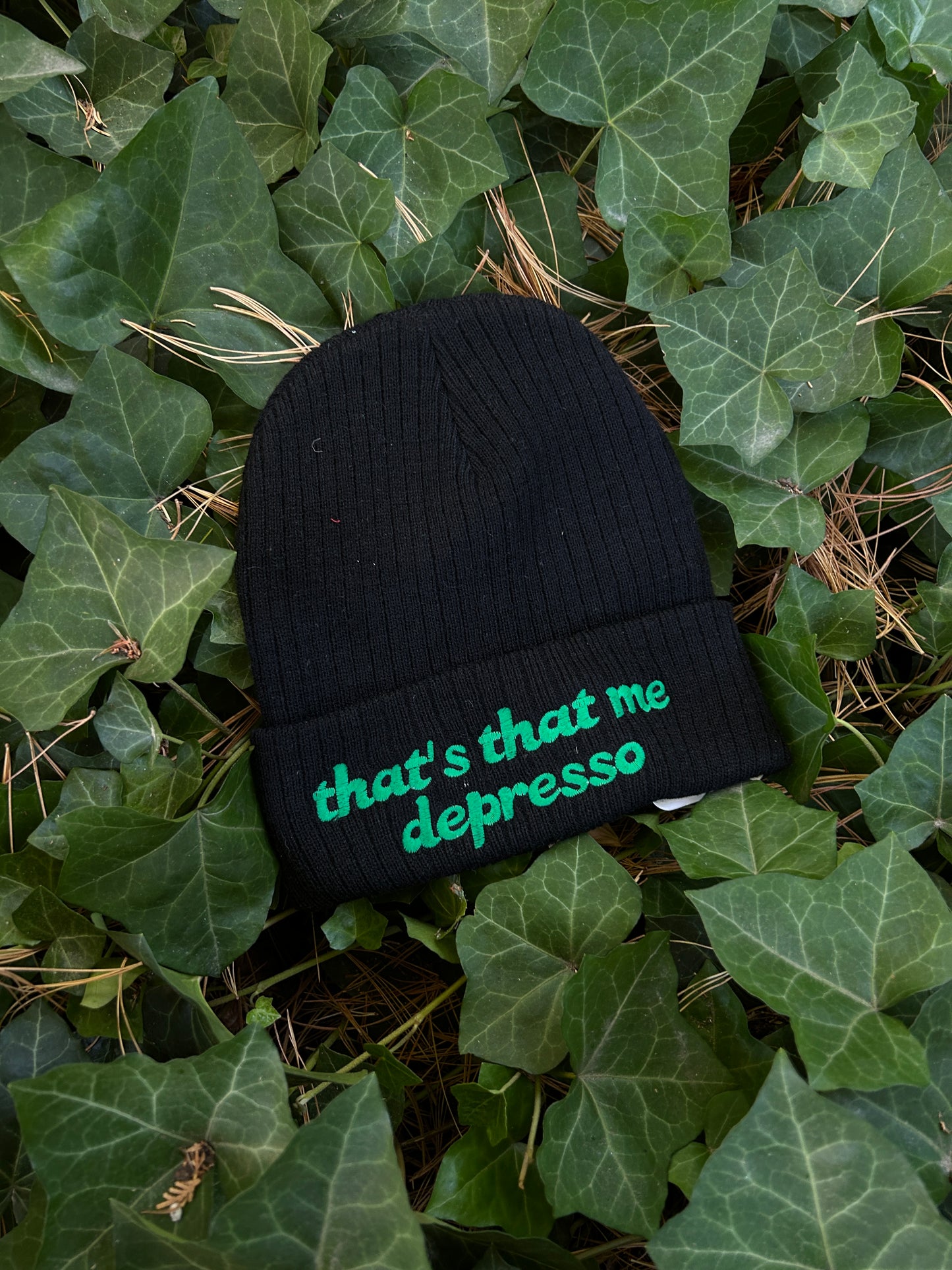 Depresso Knit Hat