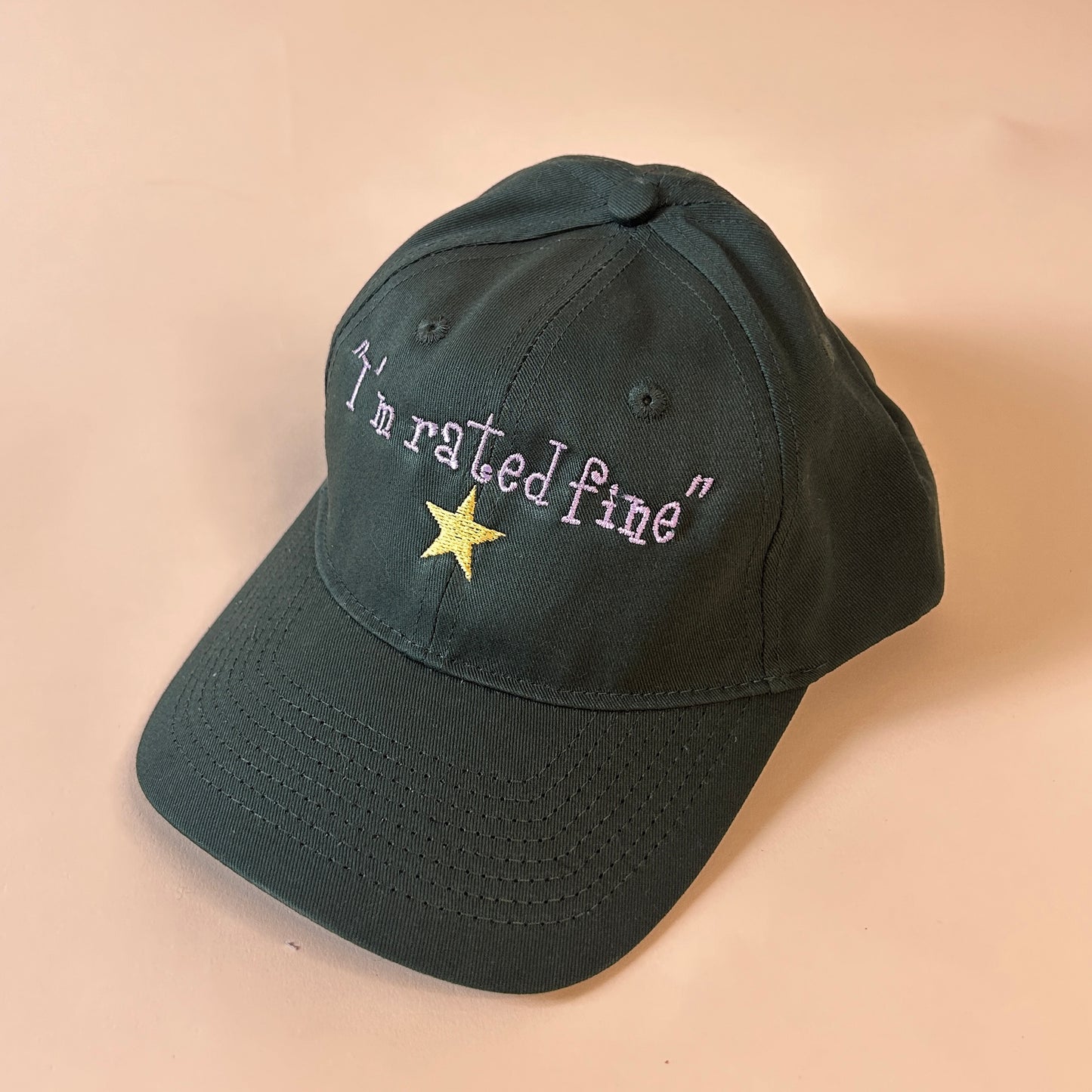 I'm Rated Fine Embroidered Hat
