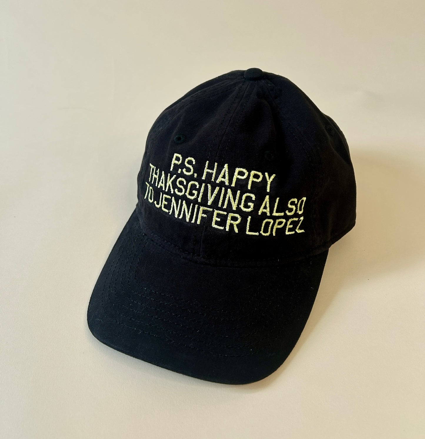 J-Lo Embroidered Hat