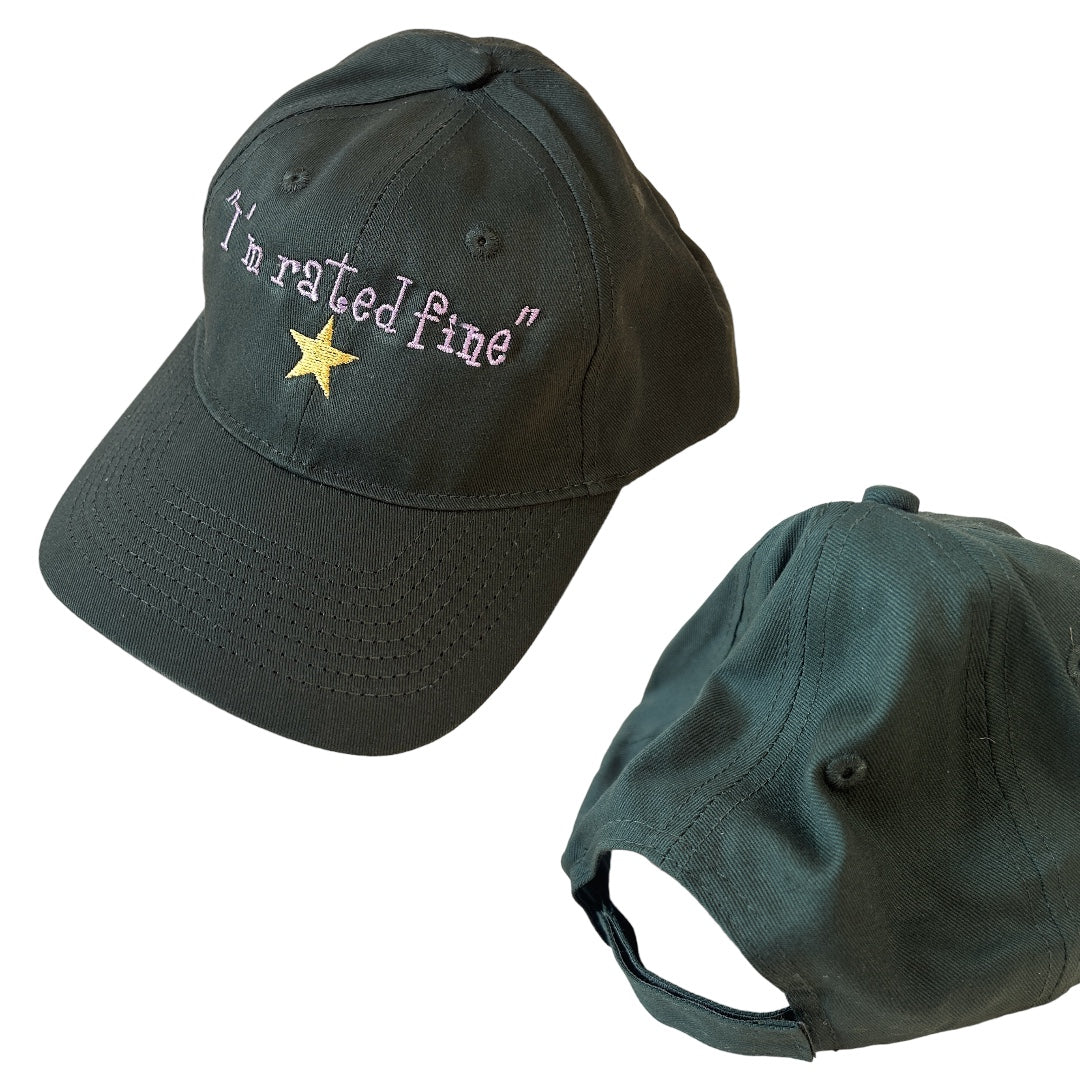 I'm Rated Fine Embroidered Hat