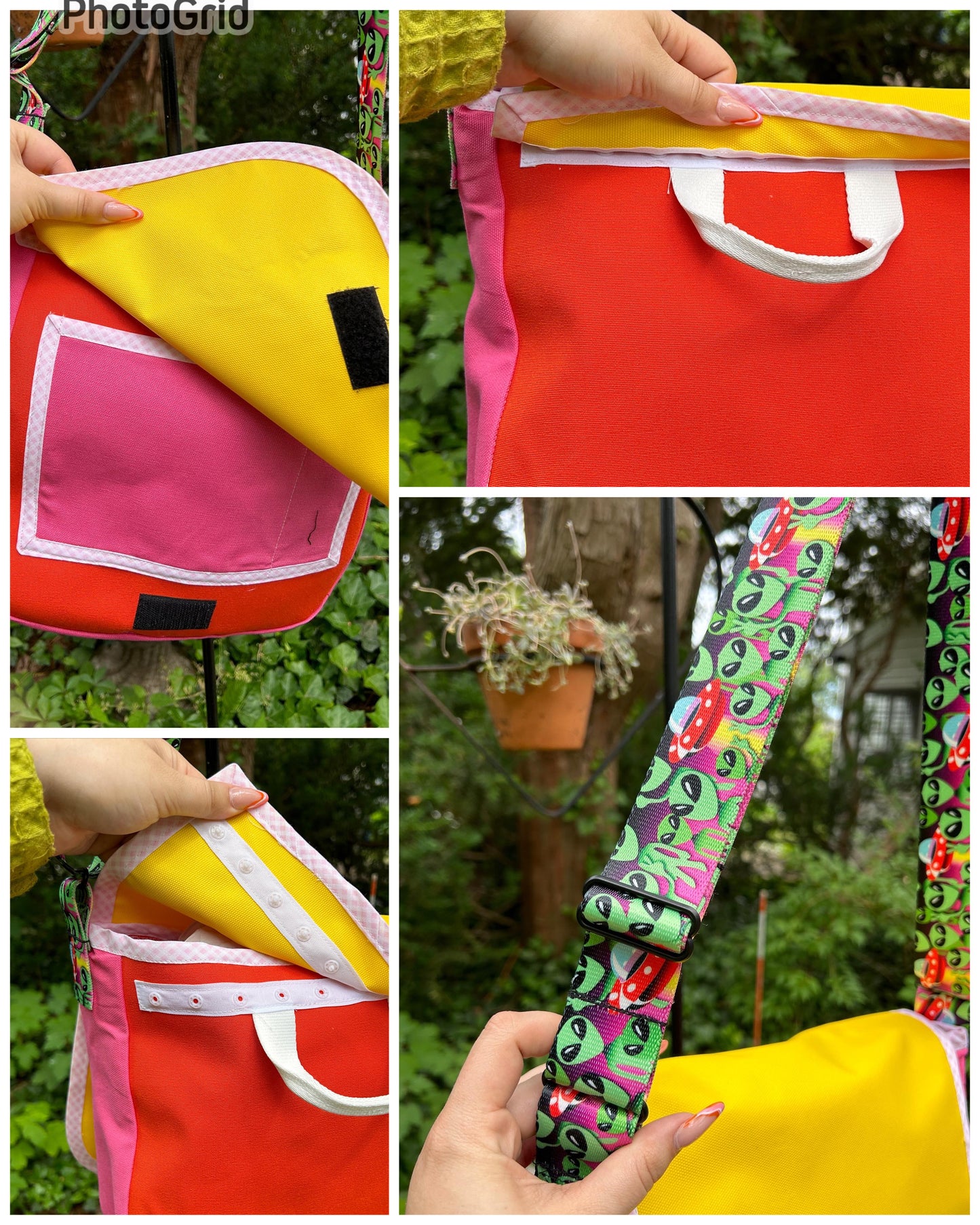 Alien Strap Mini Messenger